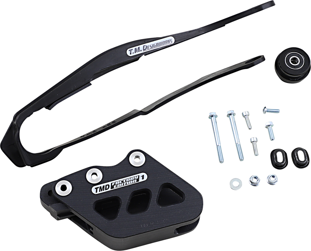 T.M. DESIGNWORKS Chain Guide/Slider - Honda - Black DCK-OR1-BK