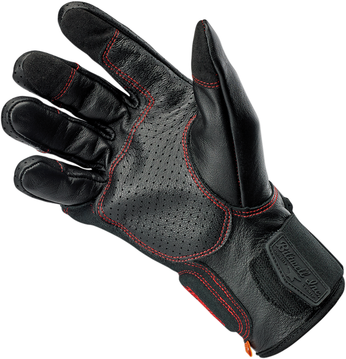 BILTWELL Borrego Gloves - Redline - Large 1506-0108-304