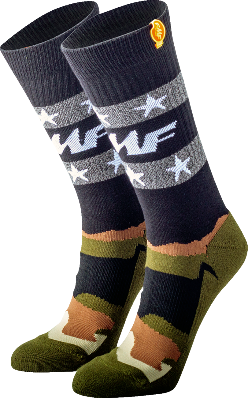 FMF Camo Stars Socks - Camo - One Size SP22194907 3431-0730