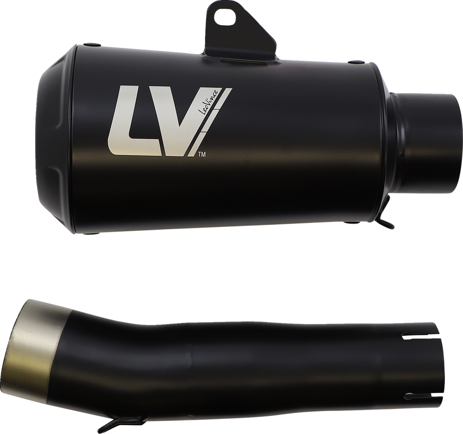 LEOVINCE LV-10 Slip-On Muffler - Full Black 15215FB