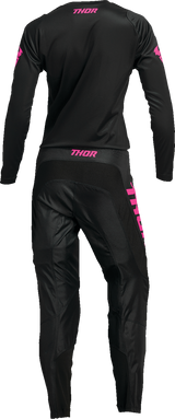 THOR Women's Sector Minimal Jersey - Black/Pink - XS 2911-0247