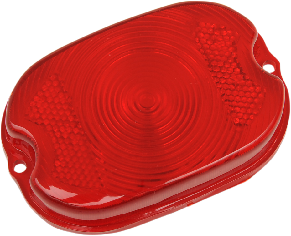 DRAG SPECIALTIES Replacement Taillight Lens - Red 12-0012-HC3