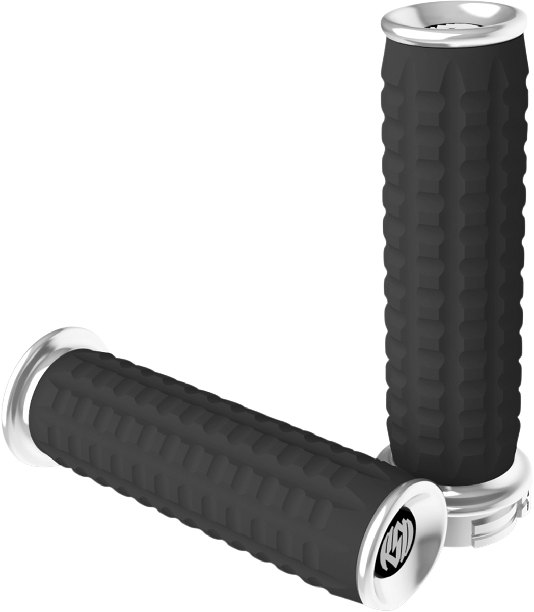 RSD Grips - Traction - Cable - Chrome 0063-2067-CH