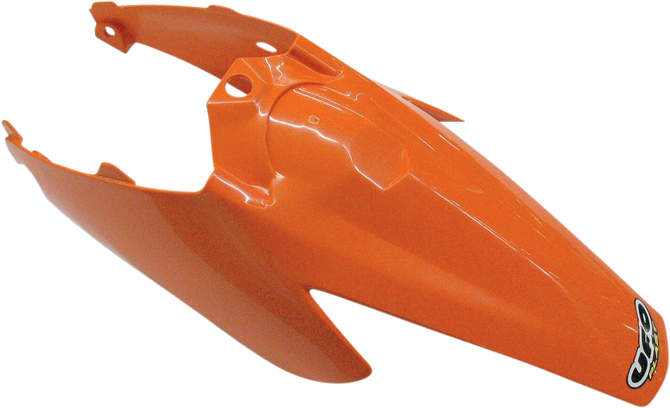 UFO Rear Fender with Side Panels - '98-'21 KTM Orange KT03080-127