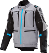 ALPINESTARS Ardent 3in1 Adventure Touring Jacket - Gray/Black/Blue - 3XL 3204423-9117-3X