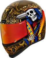 ICON Airform™ Helmet - Suicide King - Gold - XS 0101-14727