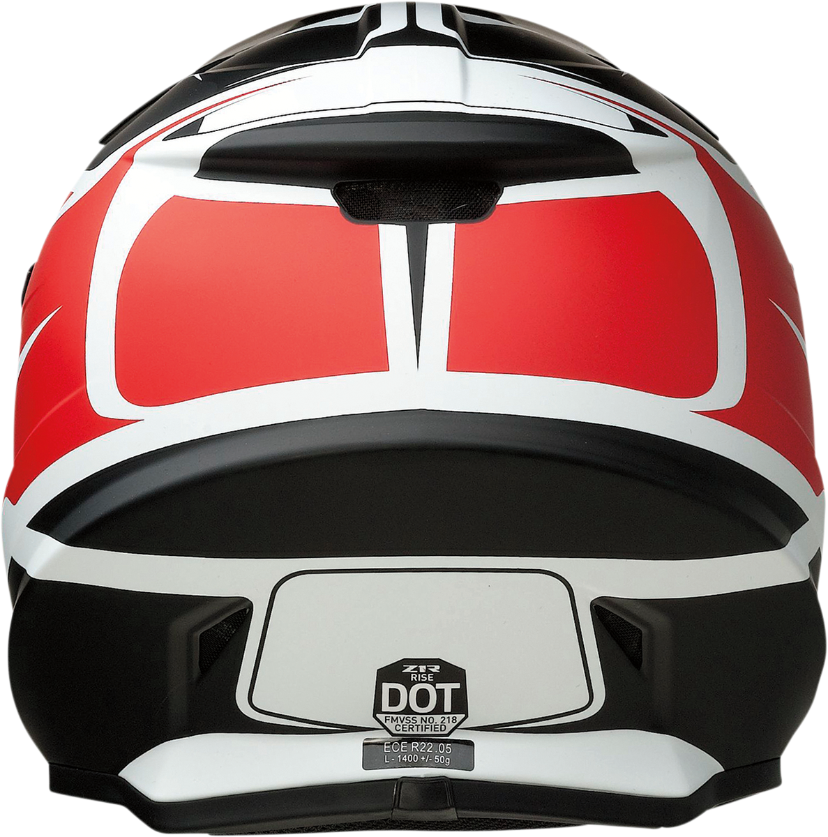 Z1R Rise Helmet - Flame - Red - XS 0110-7240