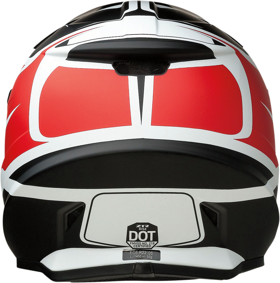 Z1R Rise Helmet - Flame - Red - XS 0110-7240