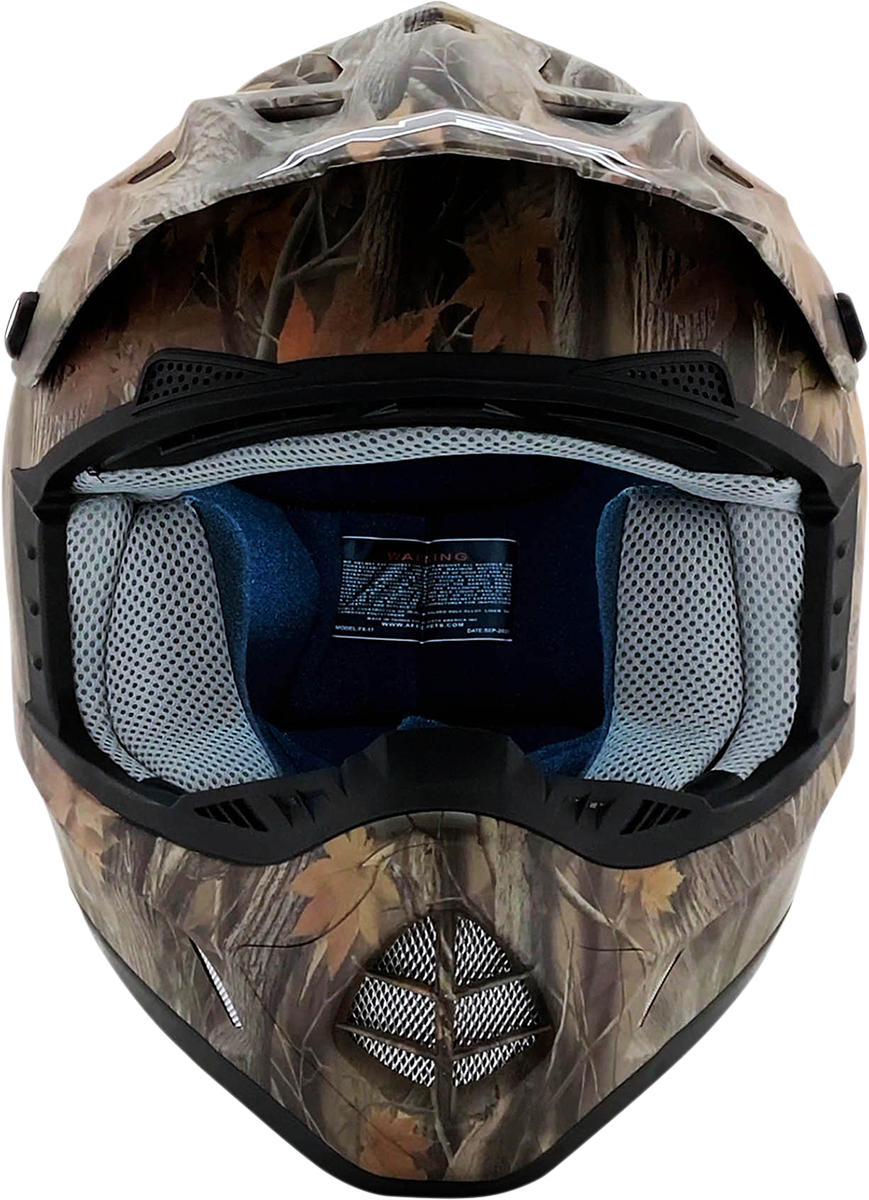 AFX FX-17 Helmet - Camo - Medium 0110-1818