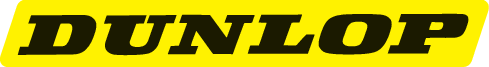 FACTORY EFFEX Logo Decals - Dunlop - Yellow - 5 Pack 04-2669