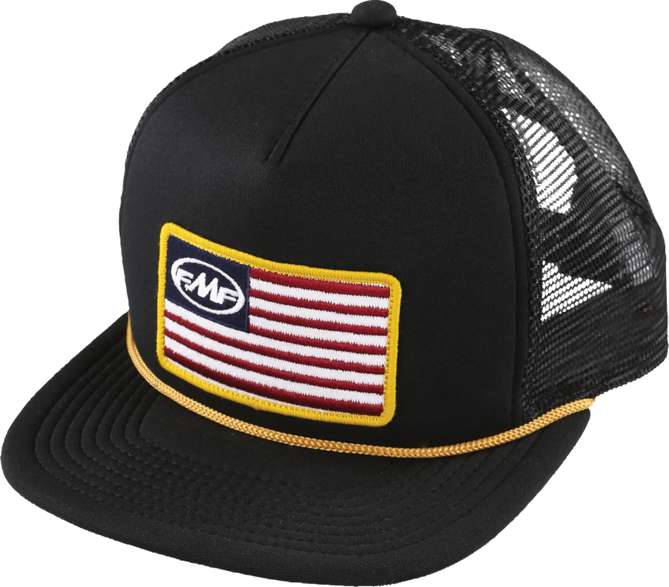 FMF Stars & Bars Hat - Black - One Size SP21196911BLK 2501-4104