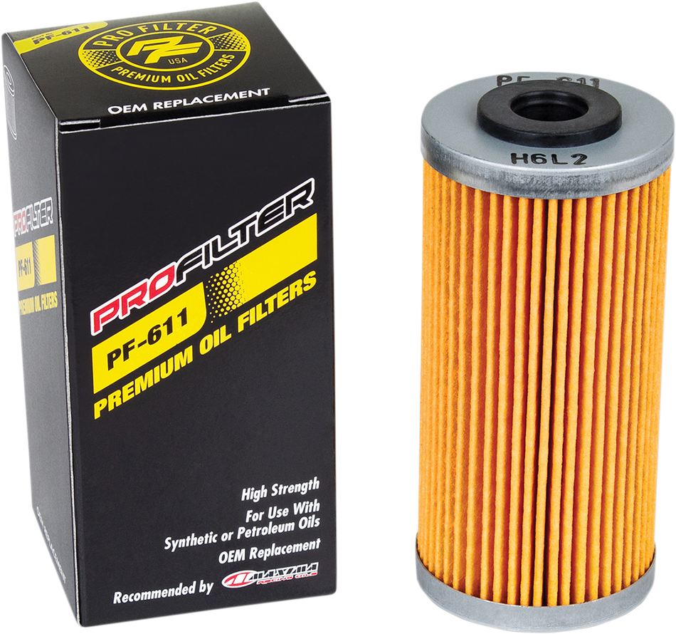 PRO FILTER Replacement Oil Filter PF-611