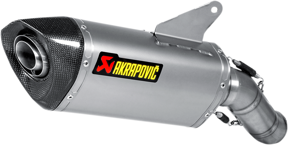 AKRAPOVIC Slip-On Line Muffler - Titanium Hypermotard 2013-2018 S-D9SO8-RT 1811-3135