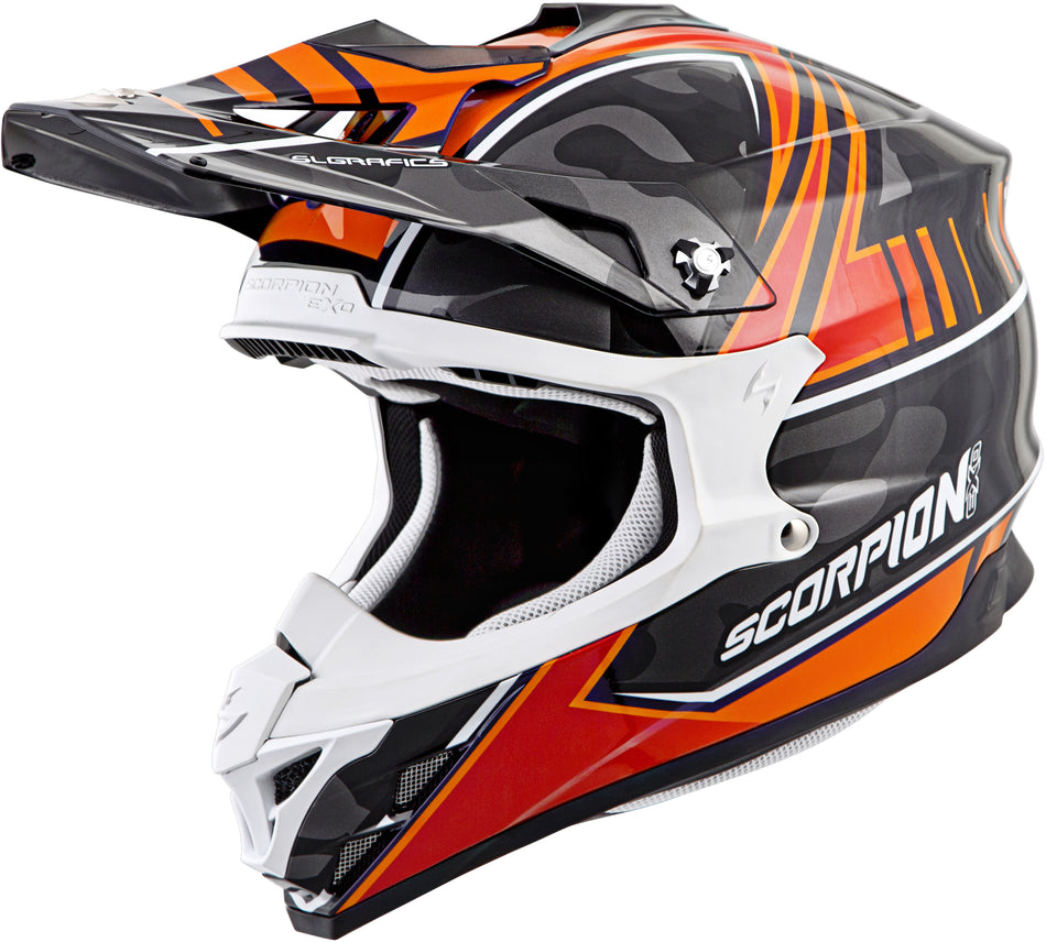 SCORPION EXO Vx-35 Off-Road Helmet Miramar Orange Lg 35-2025