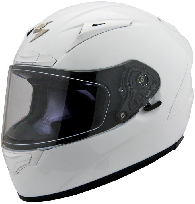 SCORPION EXO Exo-R2000 Full-Face Helmet Gloss White Lg 200-0055
