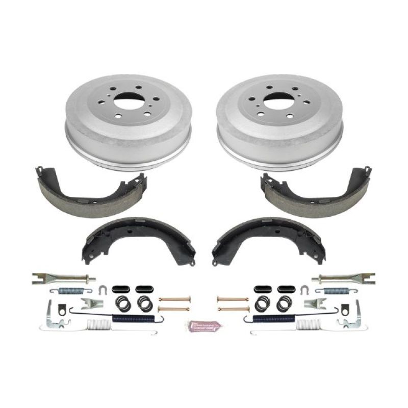 Power Stop 09-13 Chevrolet Silverado 1500 2WD Rear Autospecialty Drum Kit KOE15411DK