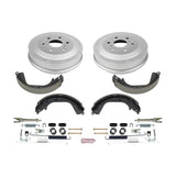 Power Stop 09-13 Chevrolet Silverado 1500 2WD Rear Autospecialty Drum Kit KOE15411DK