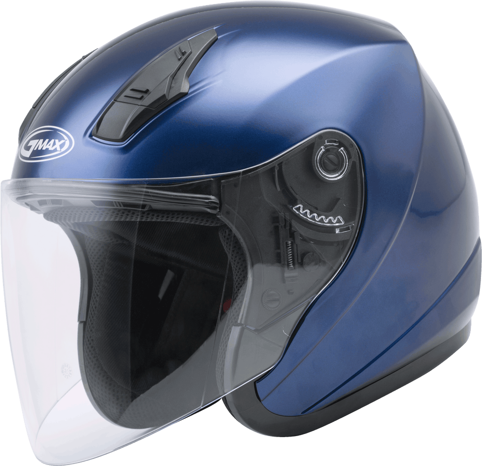 GMAX Of-17 Open-Face Helmet Blue Md G317495N