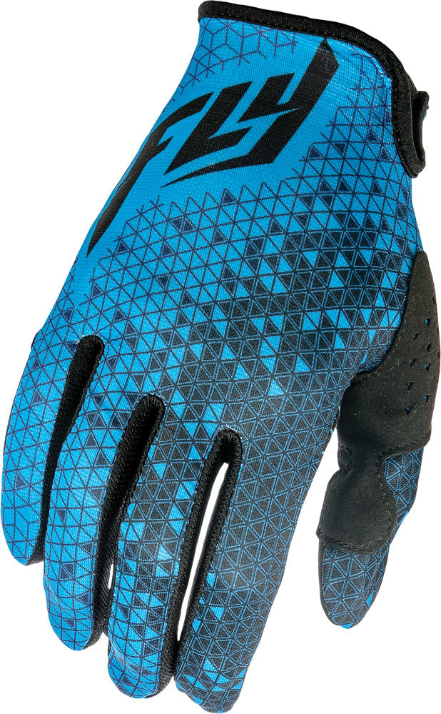 FLY RACING Lite Gloves Blue/Black Sz 4 369-01104