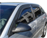 AVS 04-07 Chevy Malibu Ventvisor In-Channel Front & Rear Window Deflectors 4pc - Smoke 194621