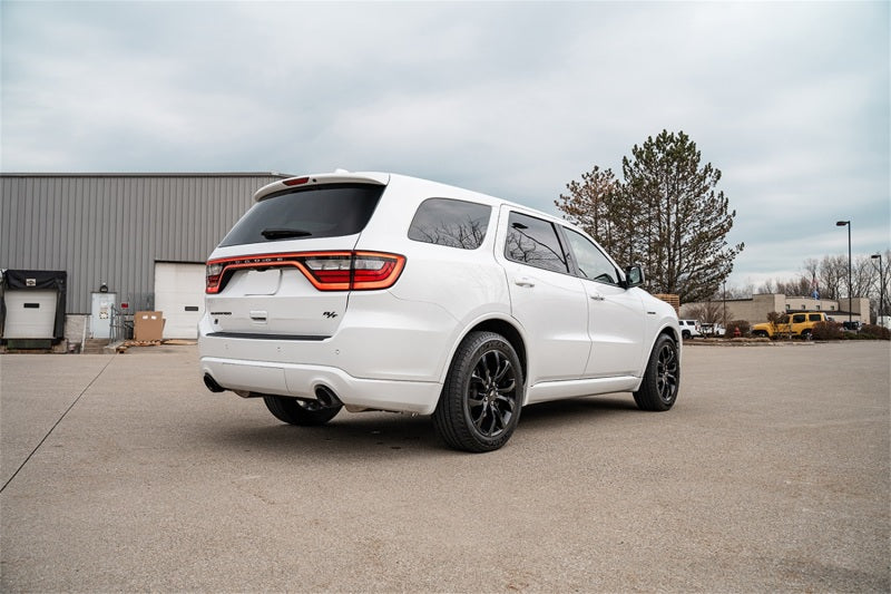 Corsa 11-23 Dodge Durango Xtreme 2.5in Cat-Back Dual Rear Exit w/ Single 4.5in Black PVD Tips 21186BLK