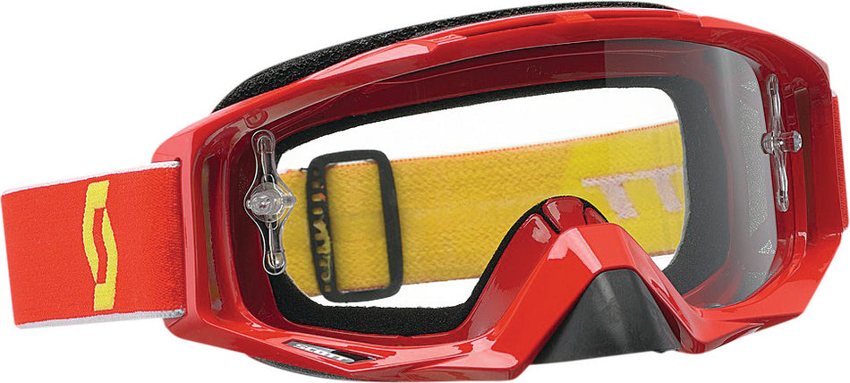 SCOTT Tyrant Goggle Red W/Clear Lens 221330-3712041
