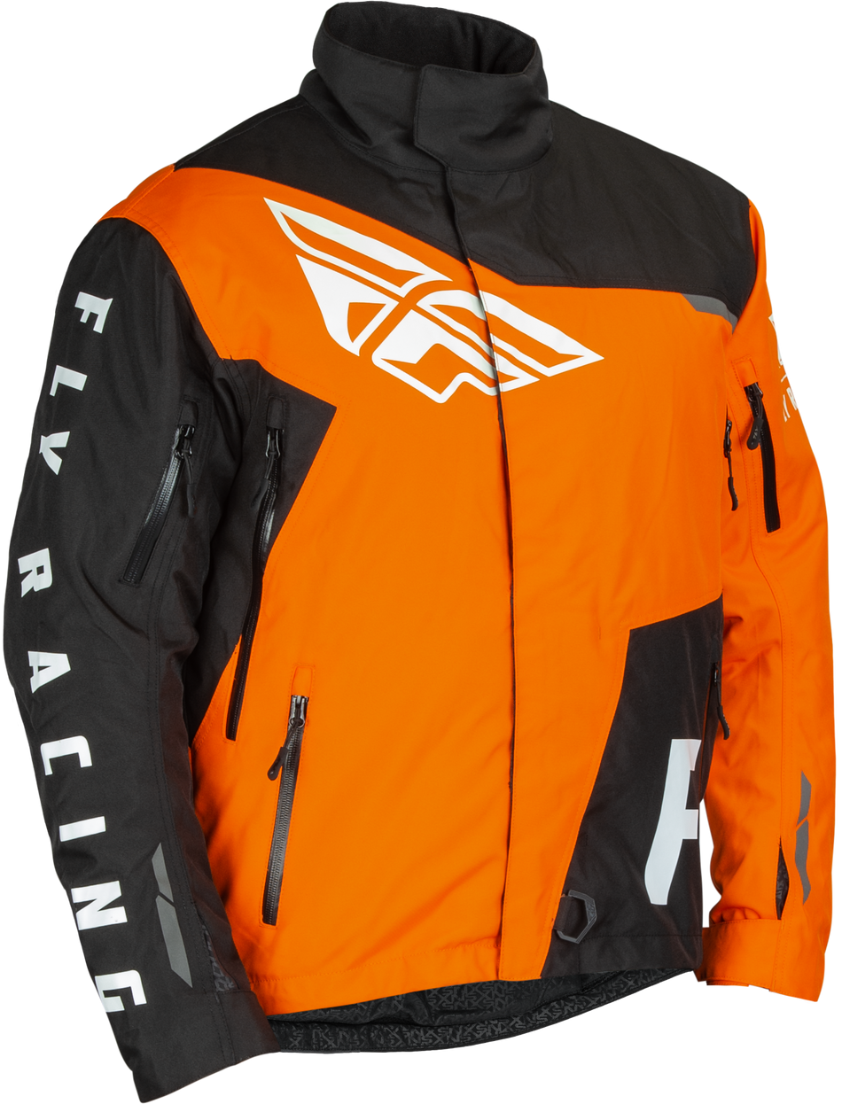 FLY RACING Youth Snx Pro Jacket Black/Orange Yxs 470-5404YXS