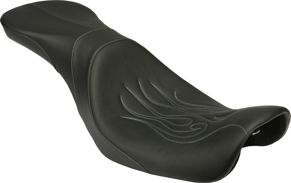HARDDRIVE Highway 2-Up Xl Seat (Flame) 22-611F
