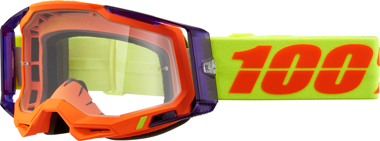 100% Racecraft 2 Schutzbrille - Panam - Klar 50009-00021