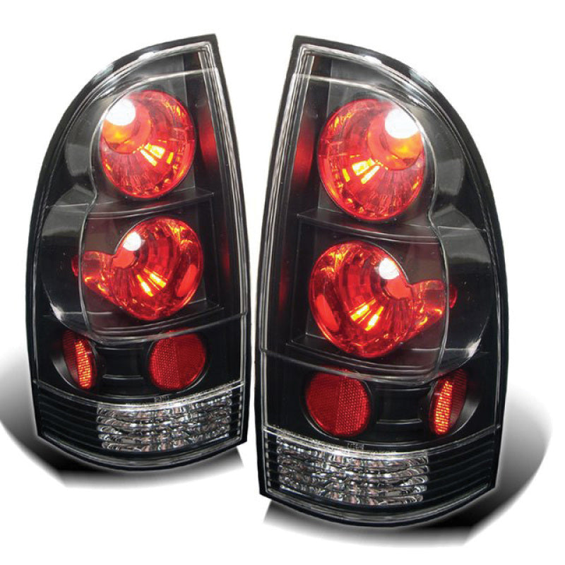 Spyder Toyota Tacoma 05-15 Euro Style Tail Lights Black ALT-YD-TT05-BK 5007896