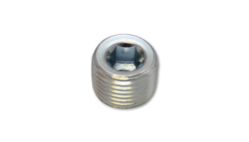 Vibrant 1/8in NPT Male Plug for EGT weld bung - Zinc Plated Mild Steel 11147