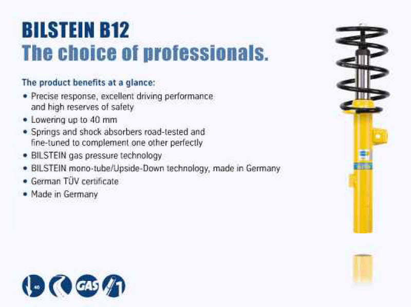 Bilstein B12 99-06 BMW 323i/325i/328i/330i Front and Rear Suspension Kit 46-242792