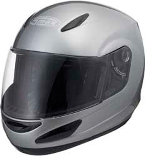 GMAX Gm-48 Full Face Dark Silver Metallic S G148194