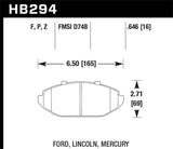 Hawk HPS Street Brake Pads KHB294F.646