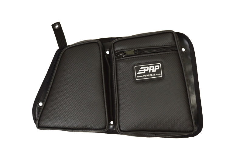 PRP Polaris RZR Rear Door Bag with Knee Pad for Polaris RZR/(Passenger Side)- Black
