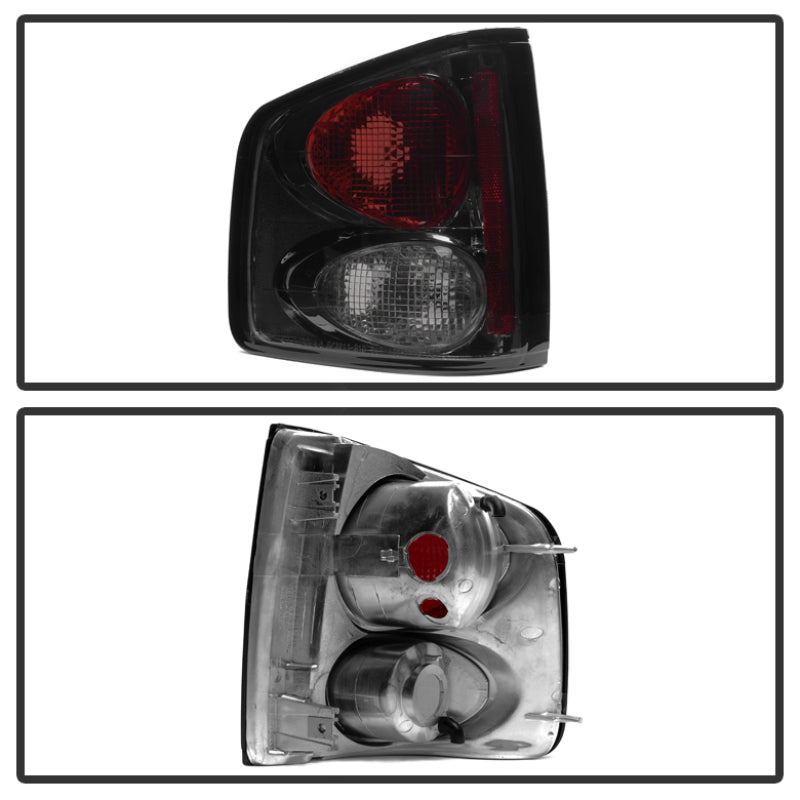 Spyder Chevy S10 94-04/GMC Sonoma 94-04/Isuzu Hombre 96-00 Euro Tail Lights Smke ALT-YD-CS1094-SM 5001962