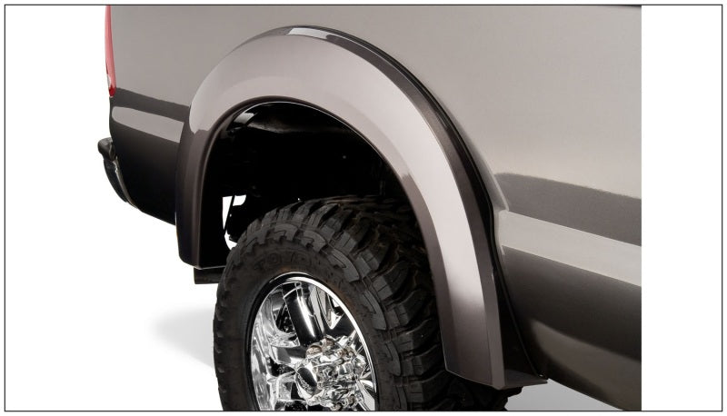 Bushwacker 99-10 Ford F-250 Super Duty Styleside Extend-A-Fender Style Flares 2pc - Black 20076-02