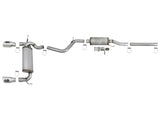 aFe Rebel Series 2.5in 409 SS Cat-Back Exhaust w/ Polished Tips 07+ Jeep Wrangler (JK) V6 3.6L/3.8L 49-48062-P