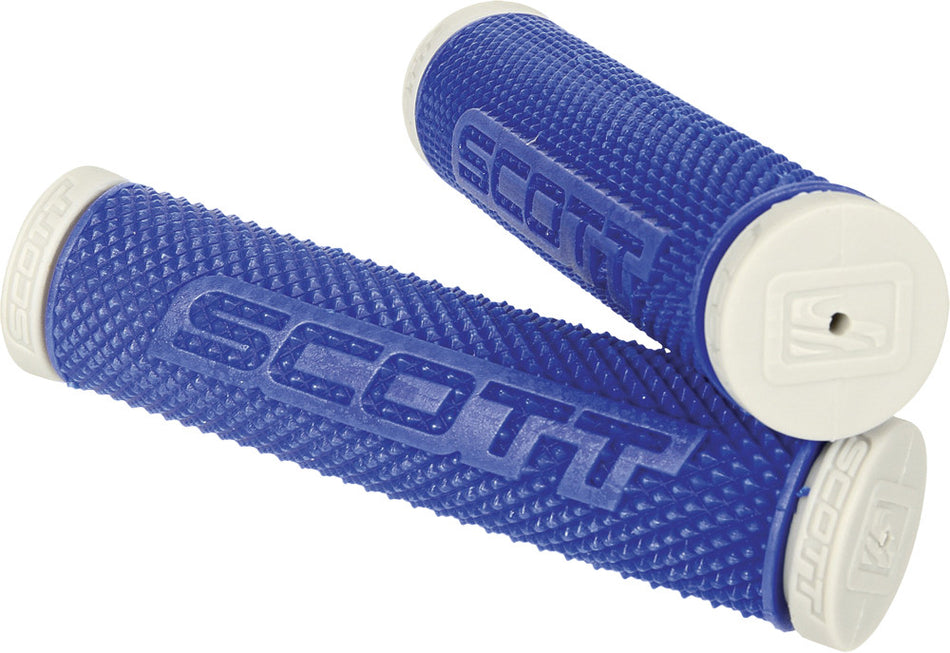 SCOTT Sx2 Grips Blue/Silver 219625-1024