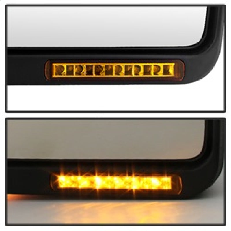 Xtune Ford F150 07-14 Power Heated Amber LED Signal OE Mirror Left MIR-03349EH-P-L 9935336