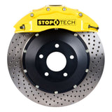 StopTech 08-13 BMW M3/11-12 1M Coupe Front BBK w/ Yellow ST-60 Calipers Drilled 380x35mm Rotor 83.160.6D00.82