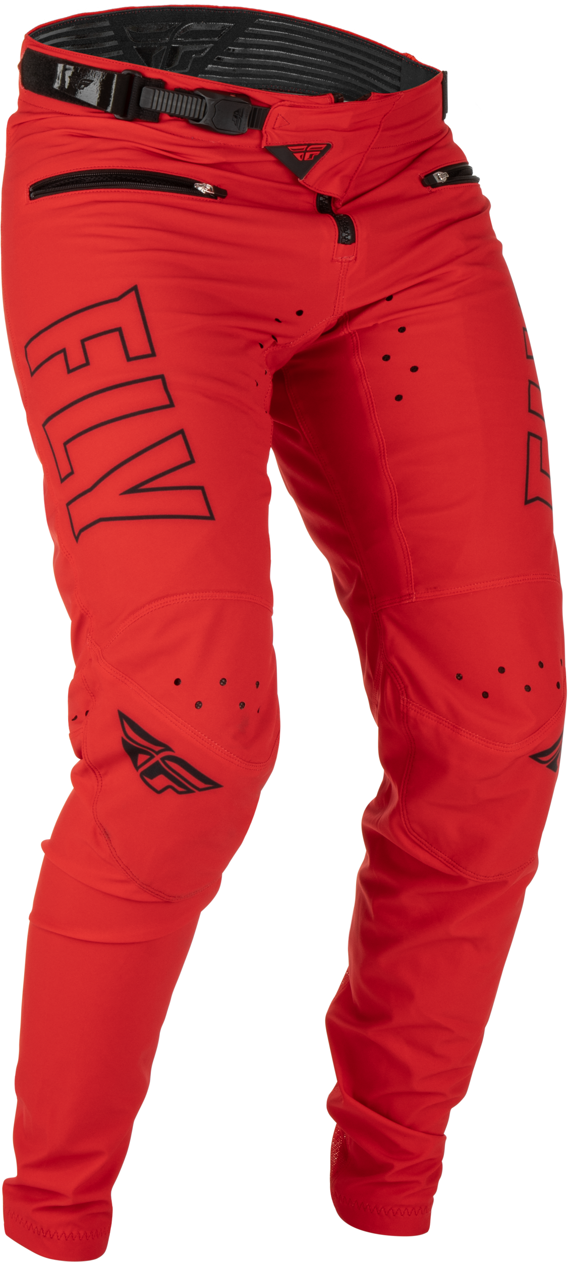 FLY RACING Youth Radium Bicycle Pants Red/Black Sz 24 375-04324