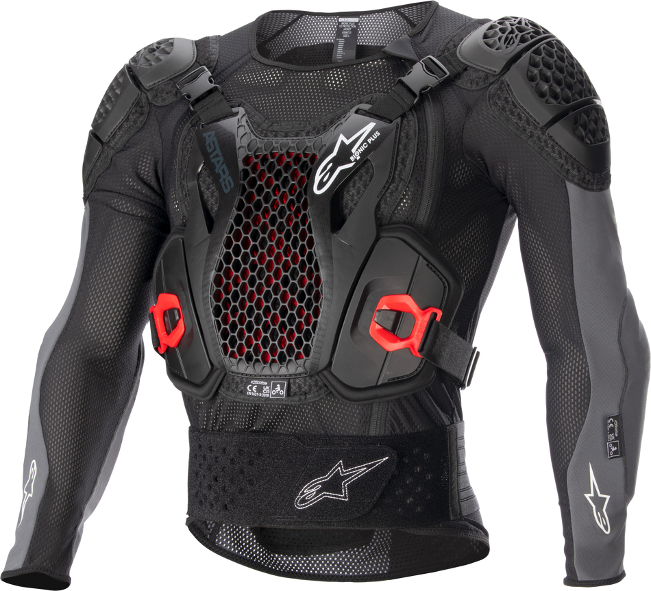 ALPINESTARS Bionic Plus V2 Protection Jacket Black/Anthracite/Red Md 6506723-1036-M