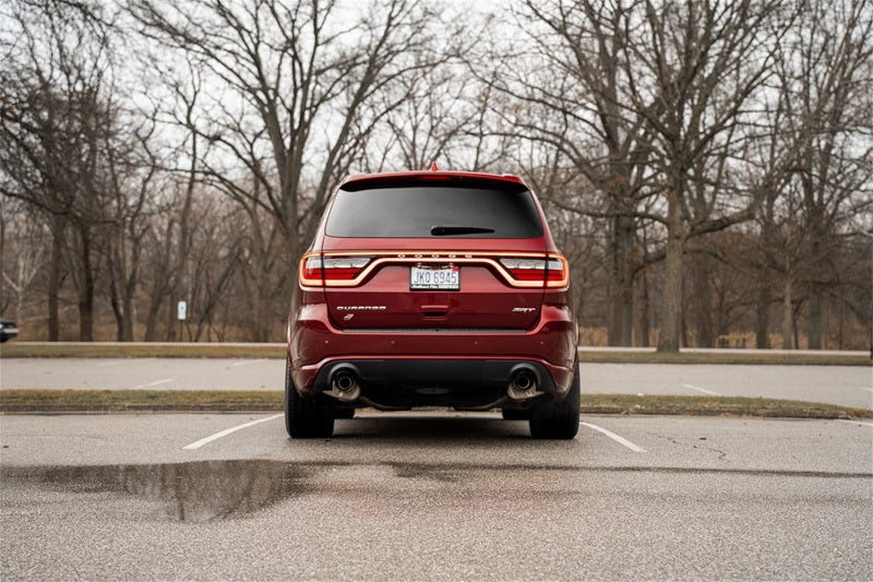 Corsa 18-22 Dodge Durango SRT 392 Cat-Back 2.75in Dual Rear Exit 4.5in Black PVD Pro-Series Tips 21197BLK