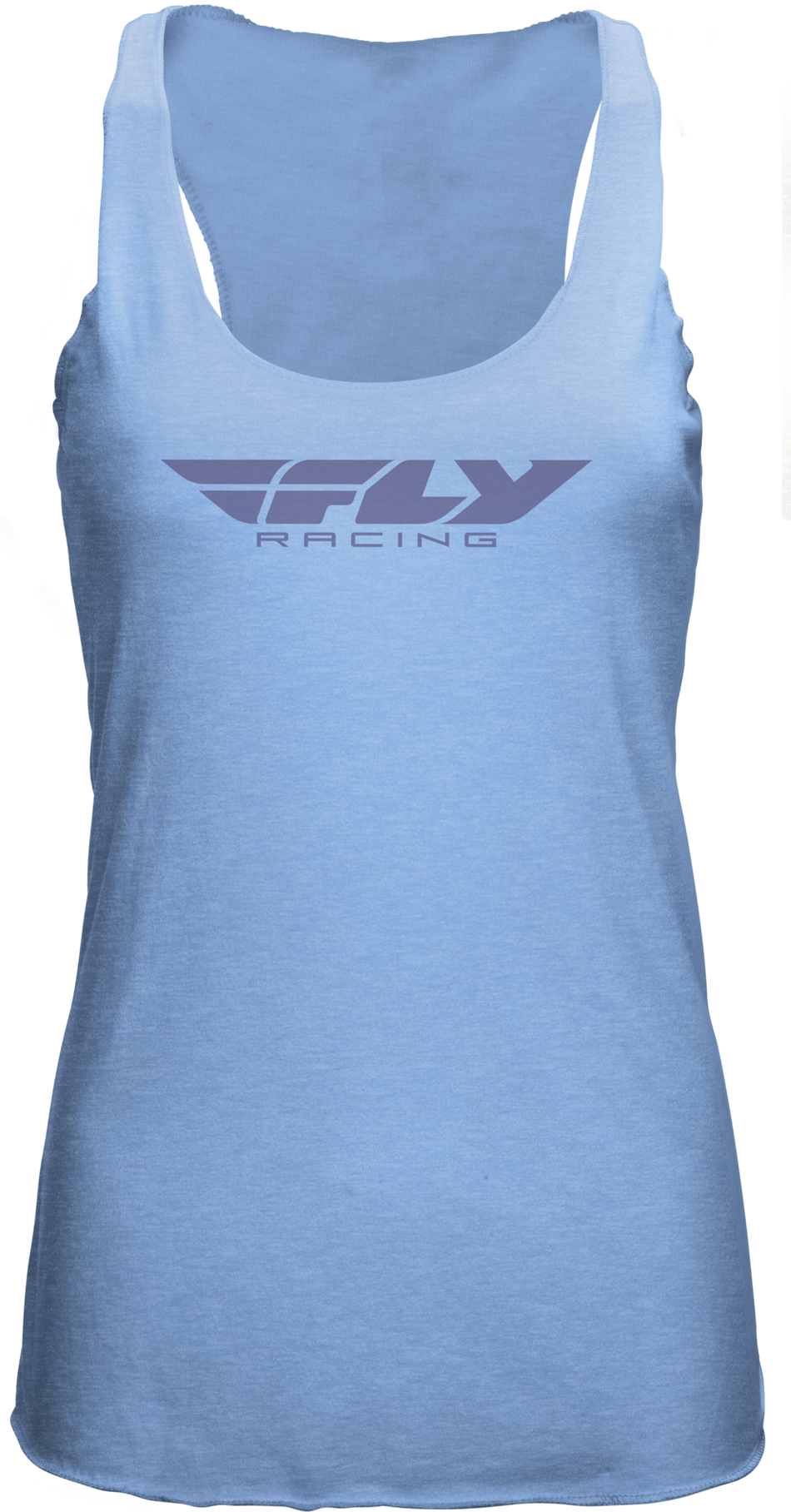FLY RACING Women's Fly Corporate Tank Light Blue 2x 356-61552X