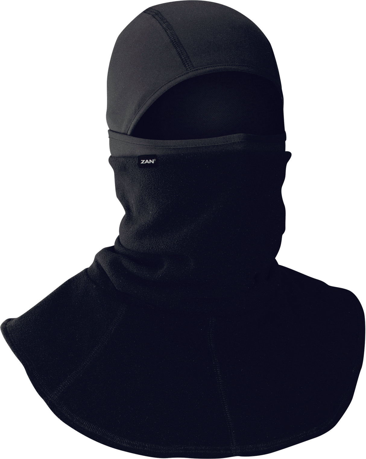 ZAN Balaclava Motley Tube Black Polyester/Spandex WB114C