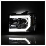 Spyder GMC Sierra 1500/2500/3500 07-13 V2 Projector Headlights - Chrome PRO-YD-GS07V2-LBDRL-C 5083647