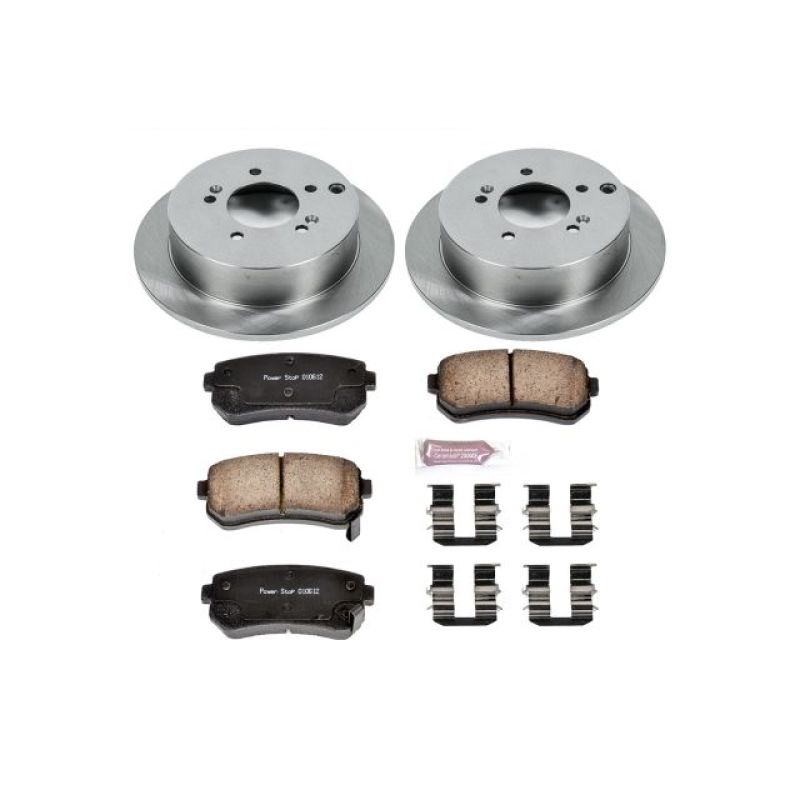 Power Stop 10-15 Hyundai Tucson Rear Autospecialty Brake Kit KOE5394