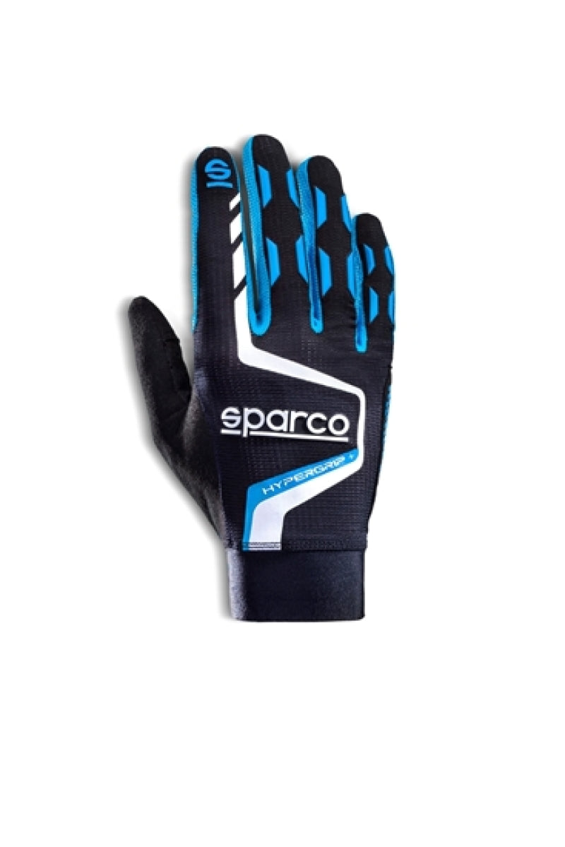 Sparco Gloves Hypergrip+ 11 Black/Blue 00209511NRAZ