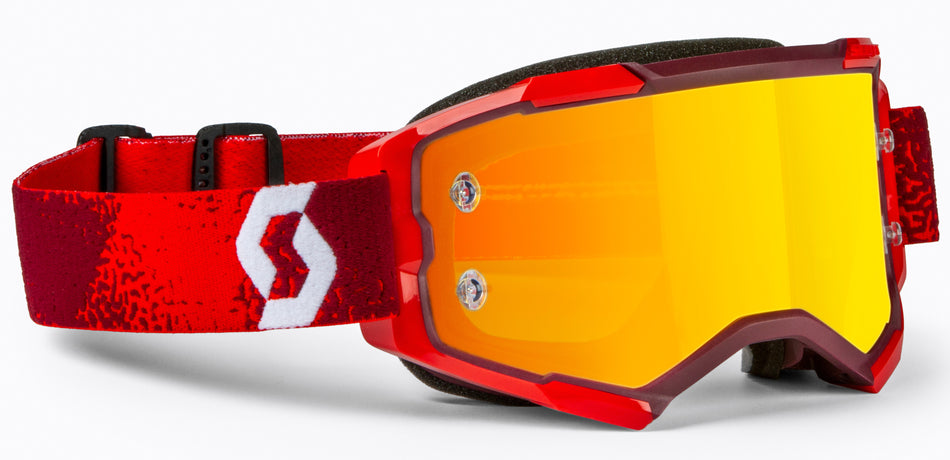 SCOTT Fury Goggle Red/Orange Chrome Works 272828-0004280